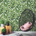 Roommates RoomMates RMK11045WP Palm Leaf Peel & Stick Wallpaper; Green RMK11045WP